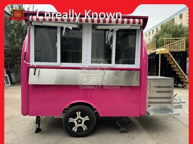 Cnreally Known Modern Food Trailer Factory 1