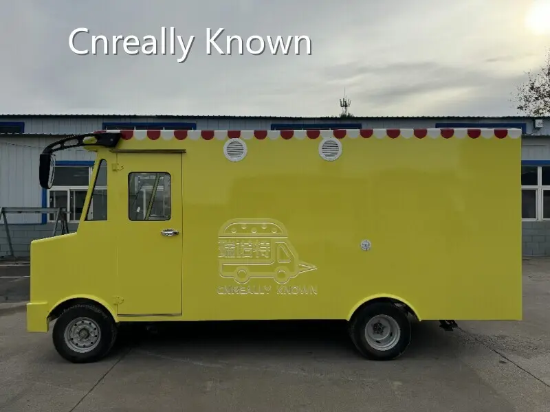 Top Selling Empty Food Trailer for Sale 1