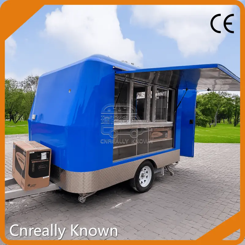 Hot Sellingempty Food Trailer for Sale CK-YX300 YES 1