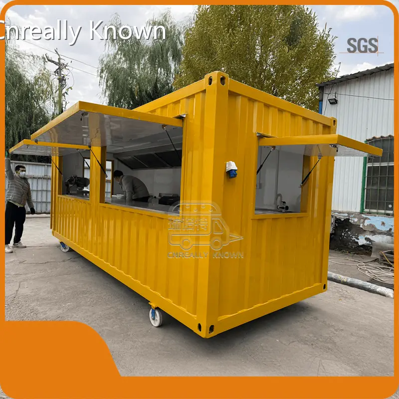 High Quality Big Food Trailer From China 1