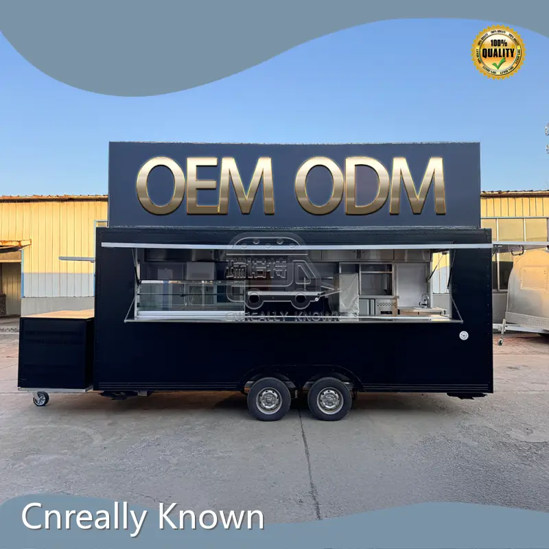 Billige Food Trailers CE / VIN / DOT/ ISO KN-CK500 producent 1