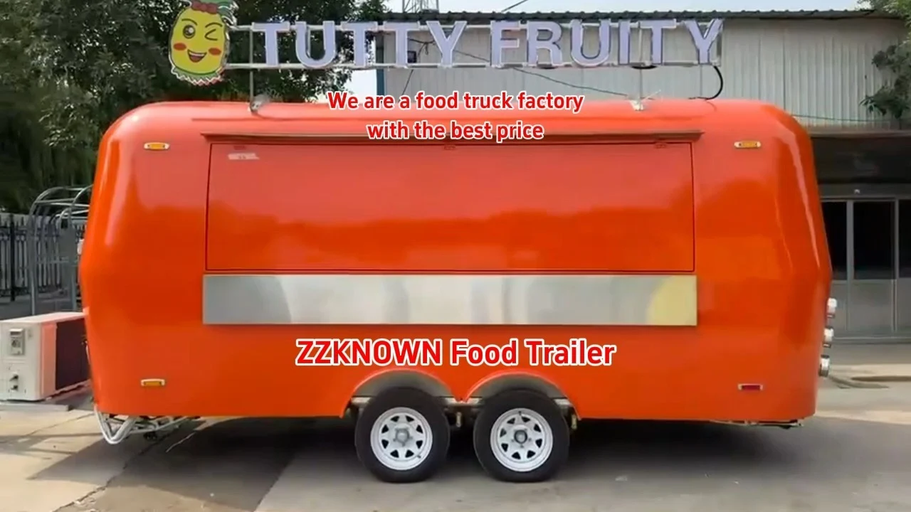 Airstream-Style Mobile Food Trailer for Sale | Fully Equipped Kitchen on Wheels 1