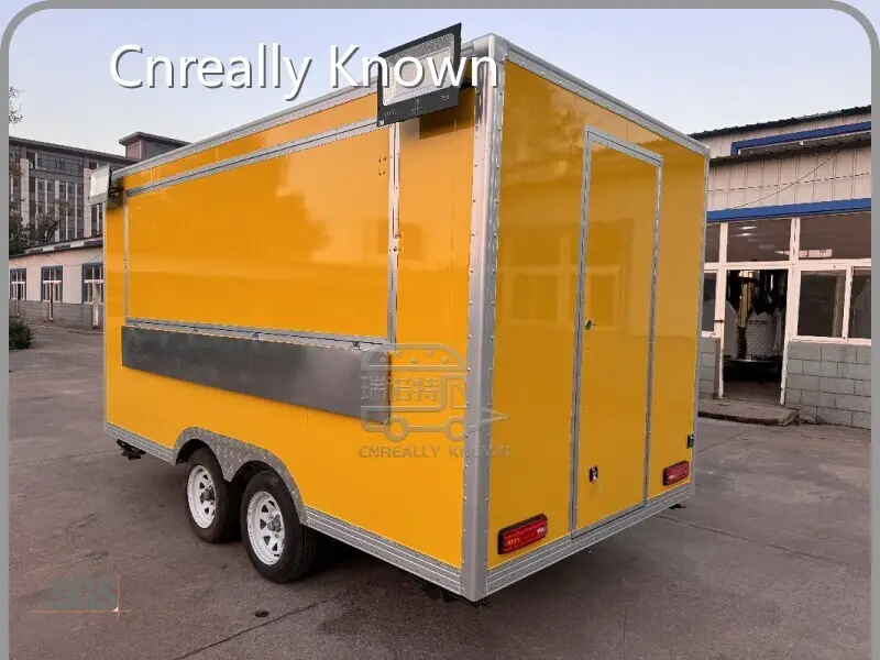 Factory Price Custom Food Trailers Factory 1