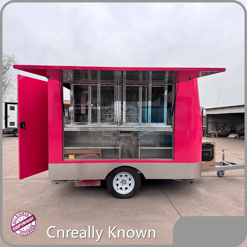 Remorcă alimentară chinezească de vânzare fierbinte Companie de remorci alimentare chinezești 1