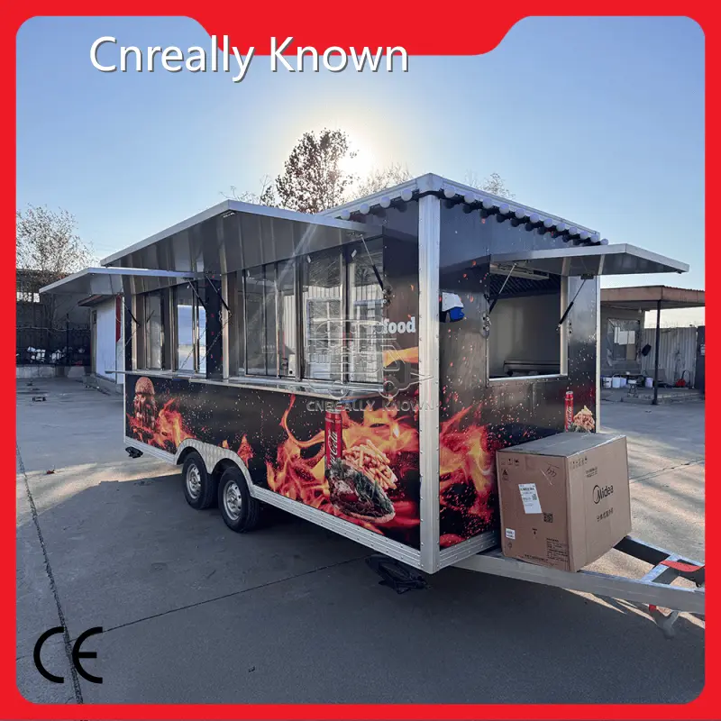 Trailers de comida local para venda no atacado - Cnreally Known 1