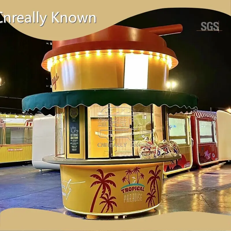 Quiosque de comida ao ar livre mais vendido 1