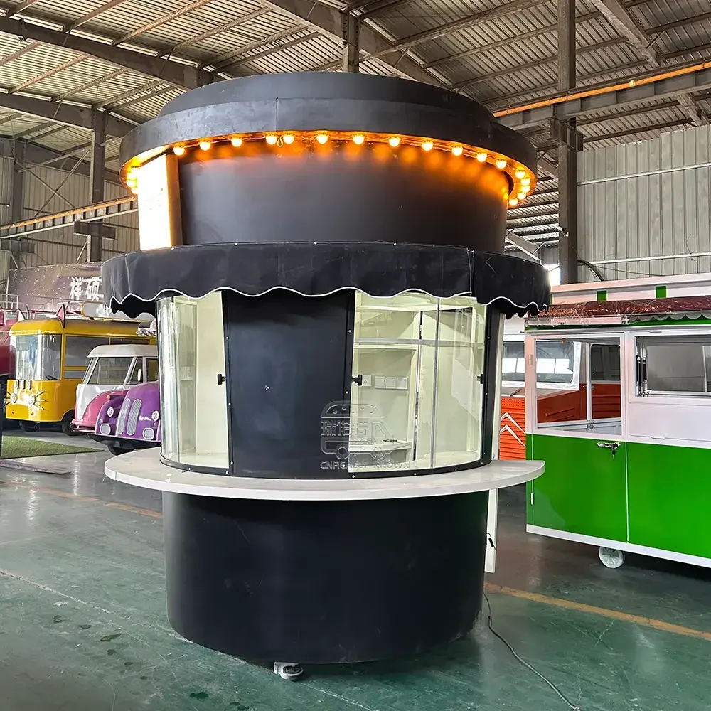 Coffee Cup Kiosk for Sale – Custom Drink & Snack Vending Booth 1
