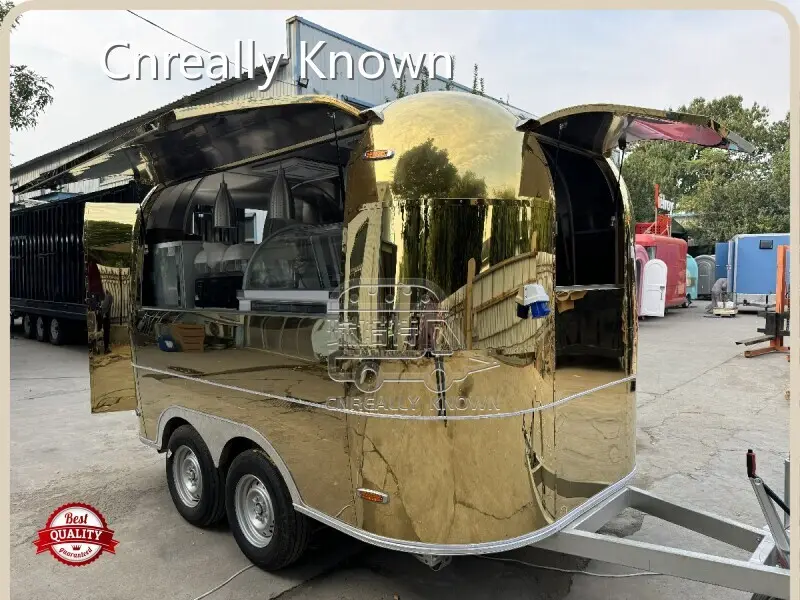 Rimorchio per alimenti mobile di piccole dimensioni a prezzo di fabbrica 1