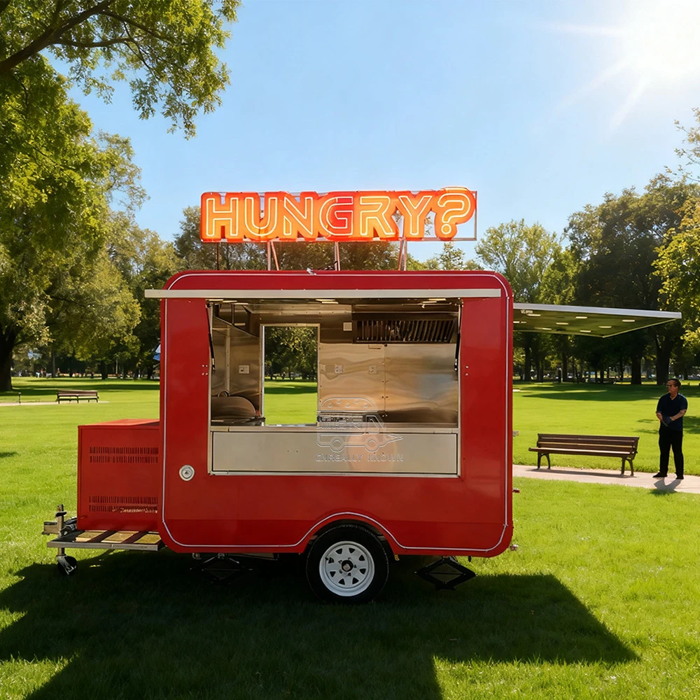 Start Your Business with a Food Trailer Mobile Kitchen for Sale 1