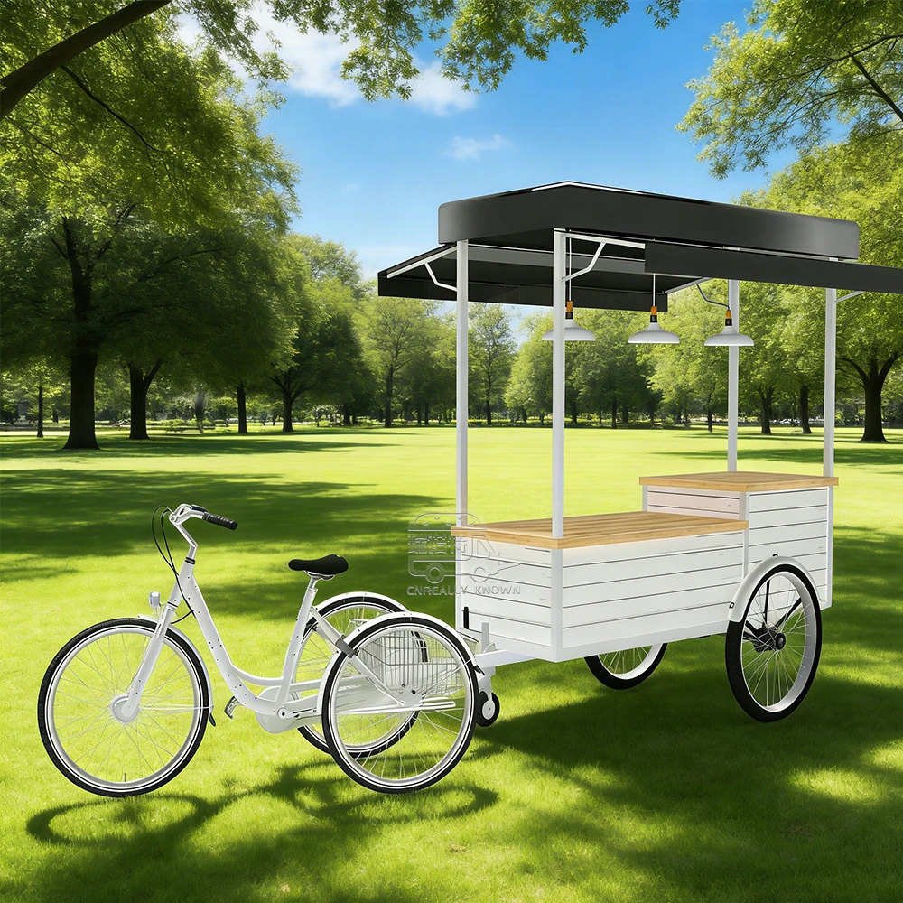 Mobiler Kaffee-Snack-Wagen zu verkaufen