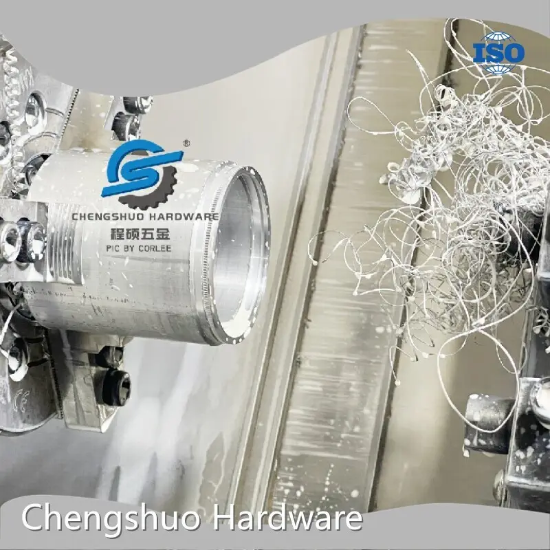 Cnc Turning Aluminum Parts Blue - - Chengshuo Hardware 1