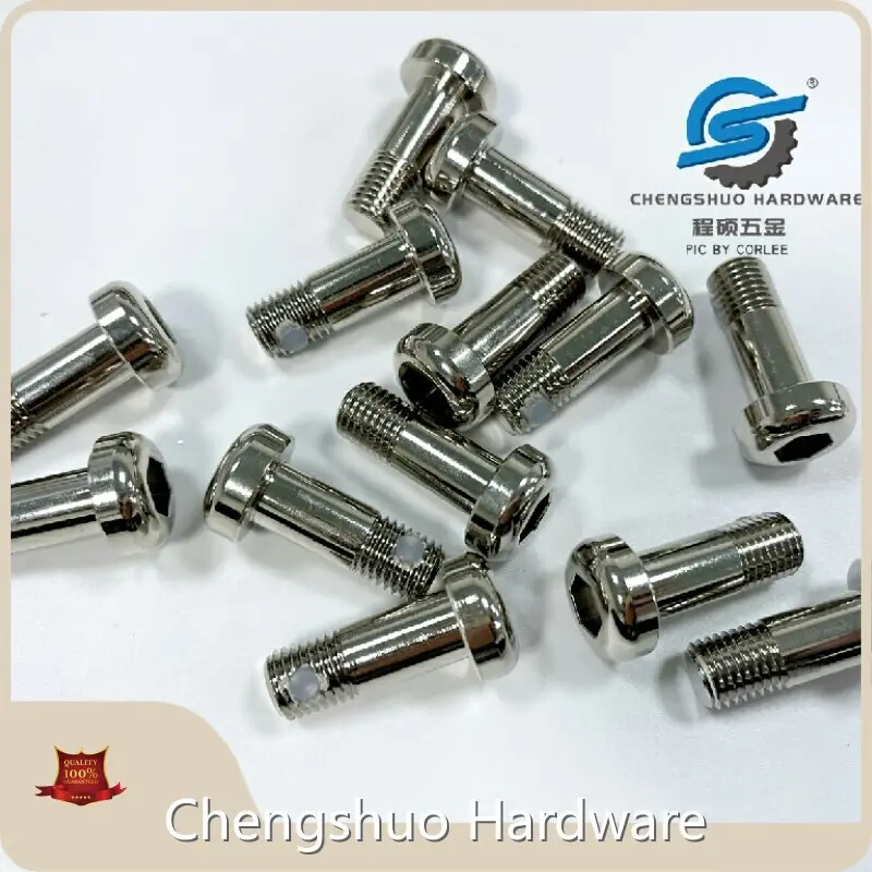 Cnc Turning Part Manufacturing Nickel Plating - - Chengshuo Hardware 1