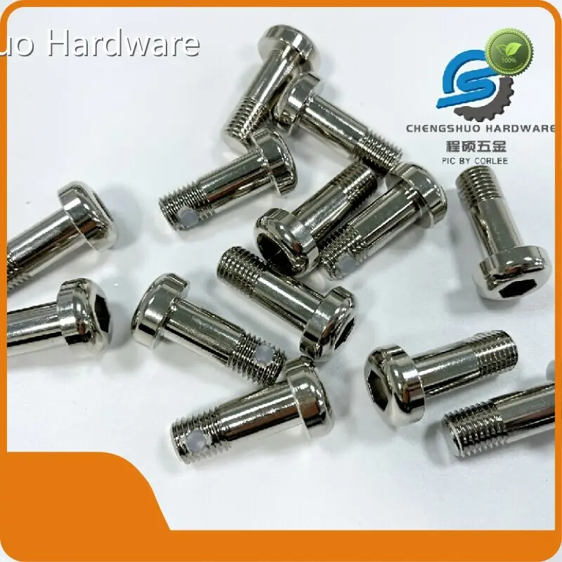 Turned Parts Steel Nickel Plating by Chengshuo Hardware 1