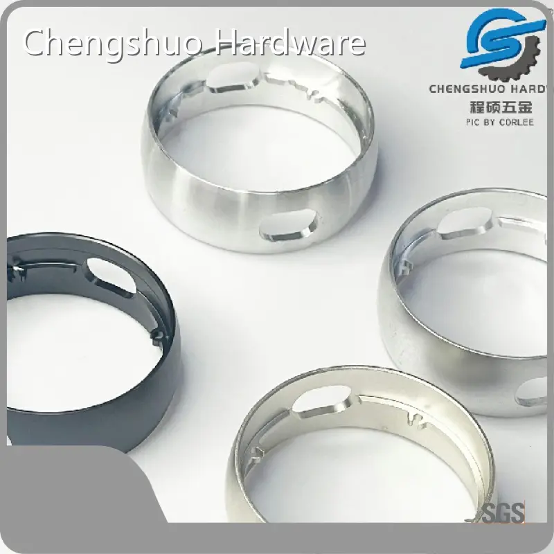 Aluminum Parts Cnc Machining Anodizing Customized Colors Such As Pink by Chengshuo Hardware 1
