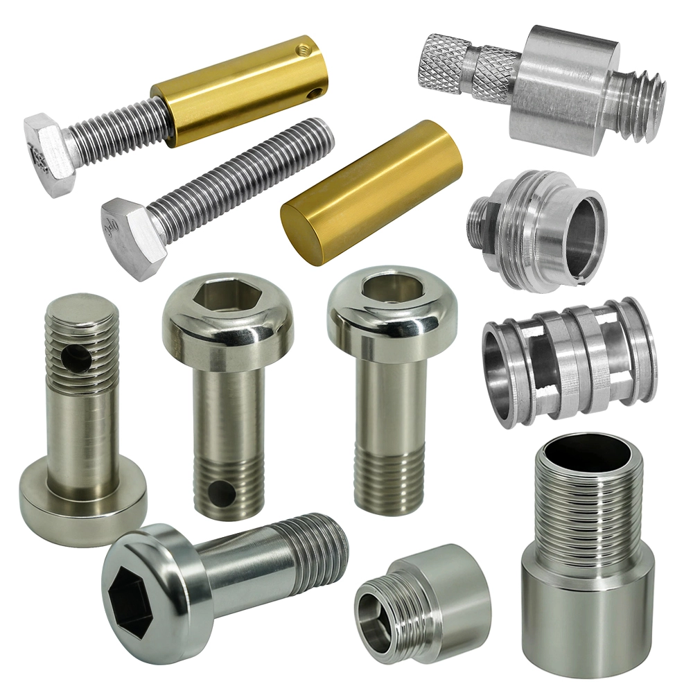 Kundenspezifische Schrauben und Muttern, hergestellt durch präzise CNC-Dreh-, Fräs- und Gewindebearbeitungsdienste 1