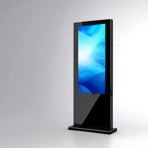 Pantalla táctil interactiva: montaje en pared 1
