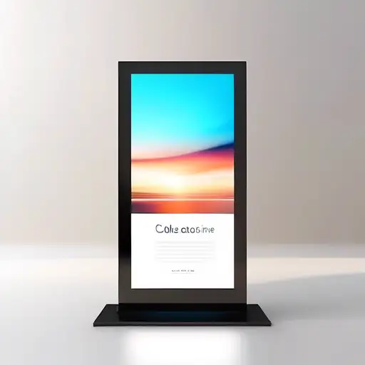 Interactive Touch Screen Display - Portable 1