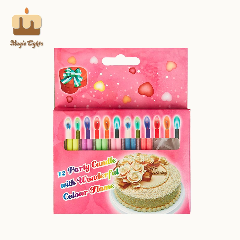 High-end Color Flame Birthday Candles 2