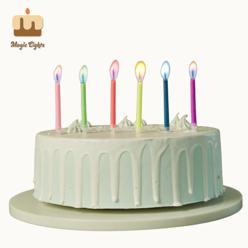 High-end Color Flame Birthday Candles 3