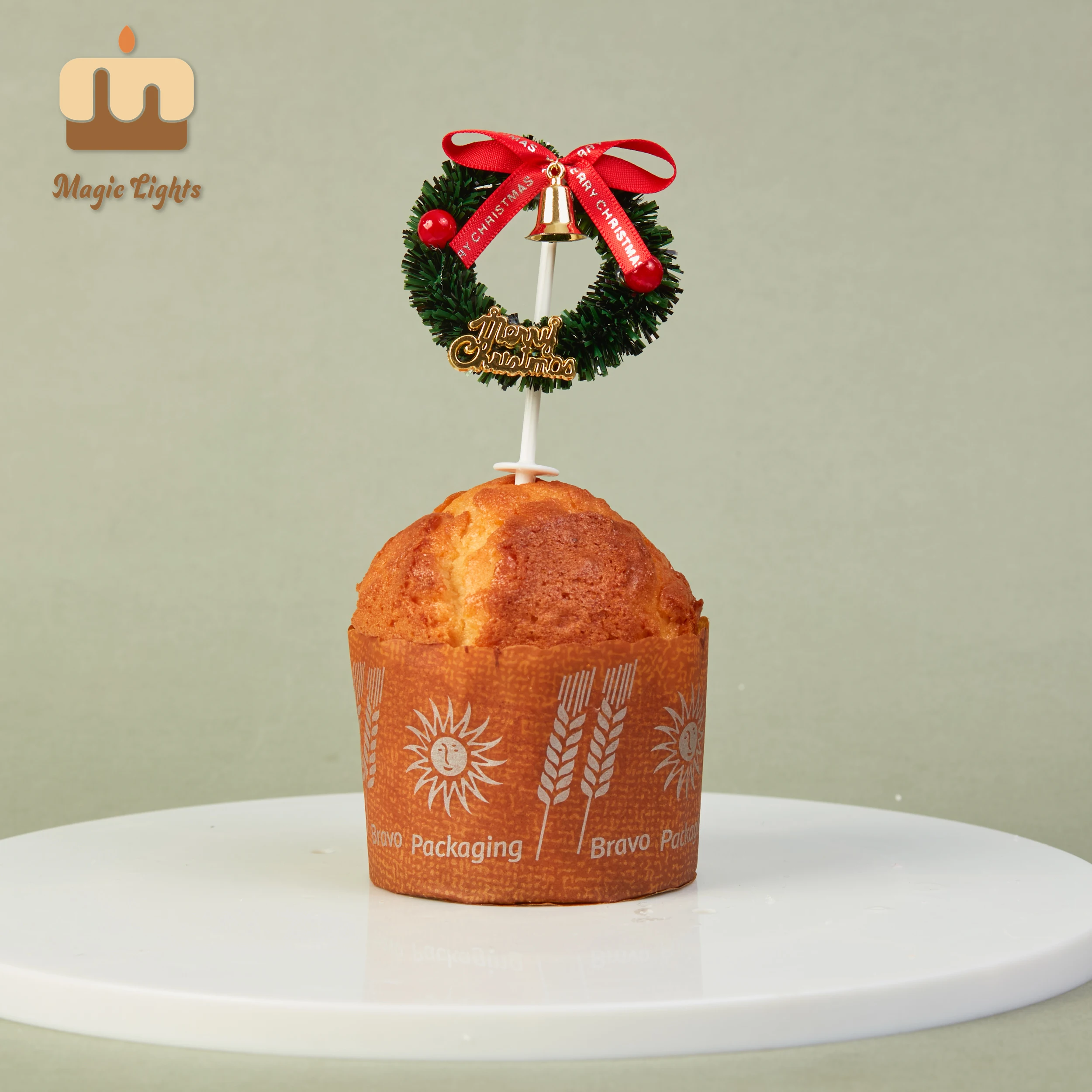 Décorations de gâteau de la guirlande de Noël choix de topper 1