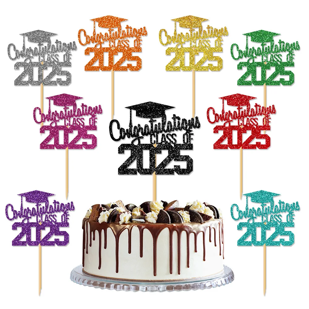 Magic Lights Senior Year Paper Cake Topper 1