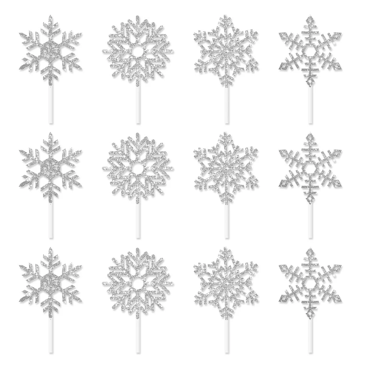 Magic Lights Schneepapierkuchen -Top für Weihnachtsfeier 1