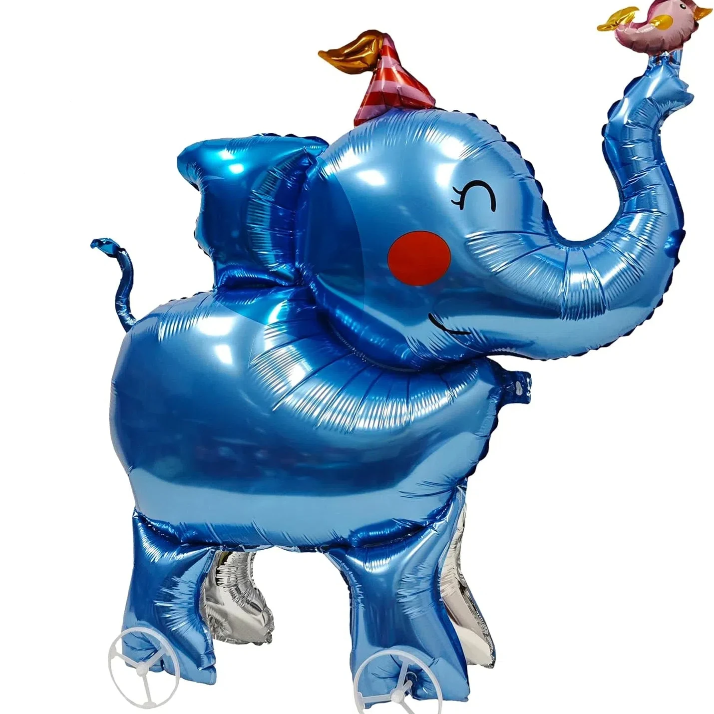 Luci magiche in piedi in piedi da palloncino animale elefante per giungle safari decorazioni per feste a tema 1