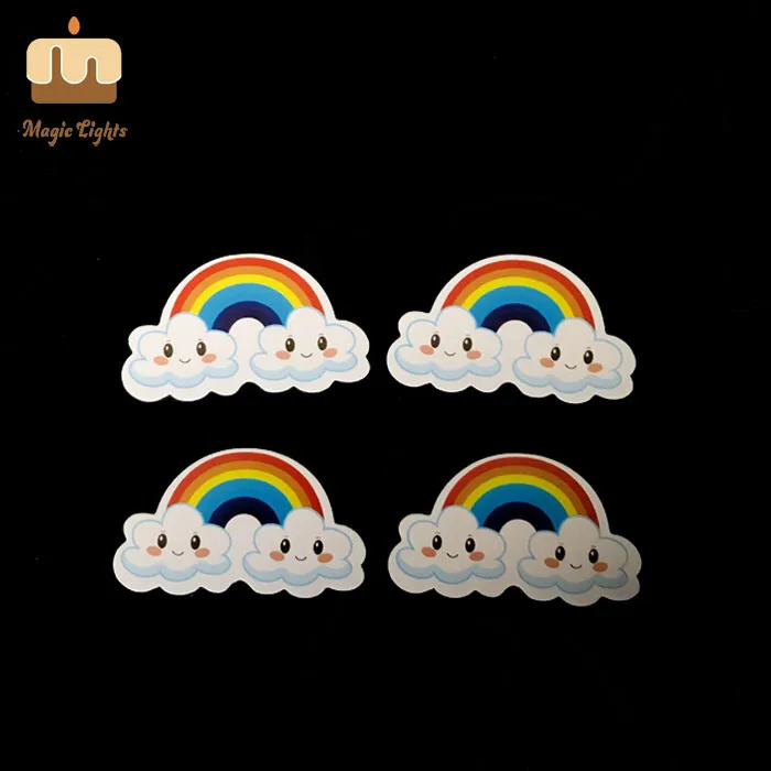 Magic Lights Cloud Paper Cake Topper 1