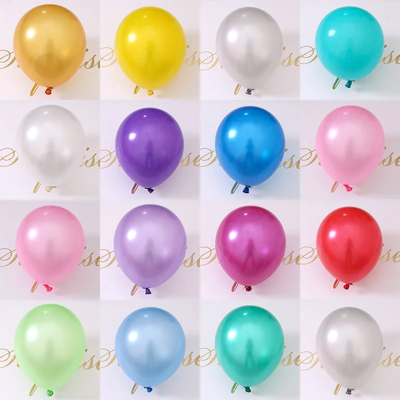 Luci magiche palloncini da festa colorati perla per la decorazione di feste di nozze di compleanno 1