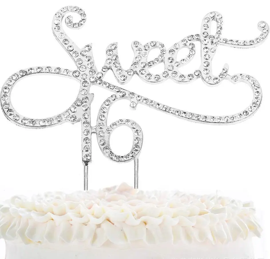 Magische Lichter süße 16 Metallkuchen -Top -Picks 1