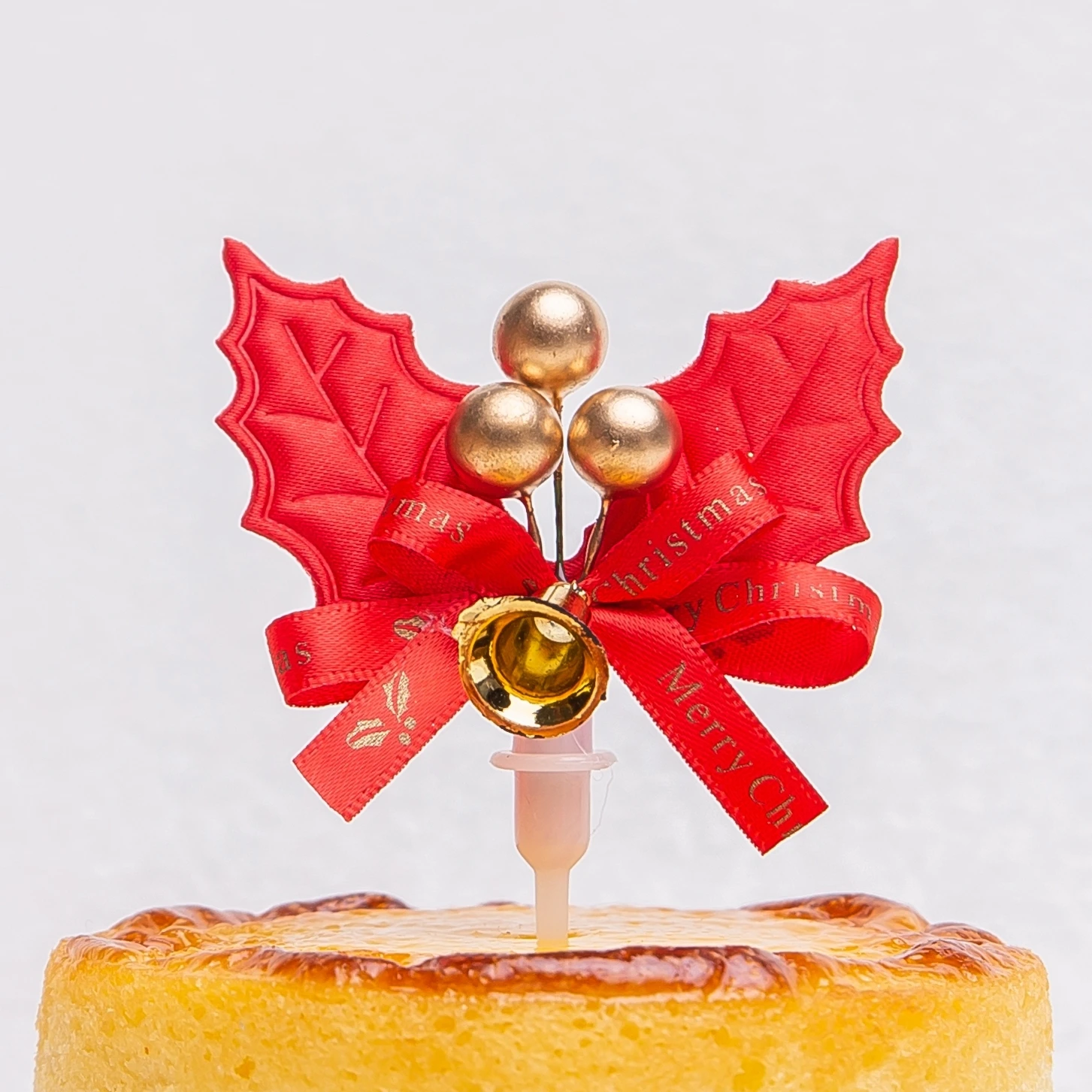 Décorations de gâteaux de célébration rouge de Noël choix de topper 1