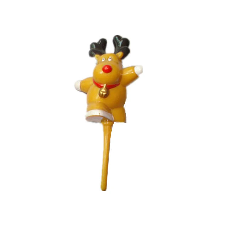 Magic Lights Christmas Rendeer Cake Topper Picks 1