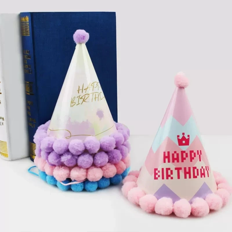 マジックライトカラフルなコーンバースデーパーティーガールズボーイズキッズと大人の誕生日お祝いパーティー 1