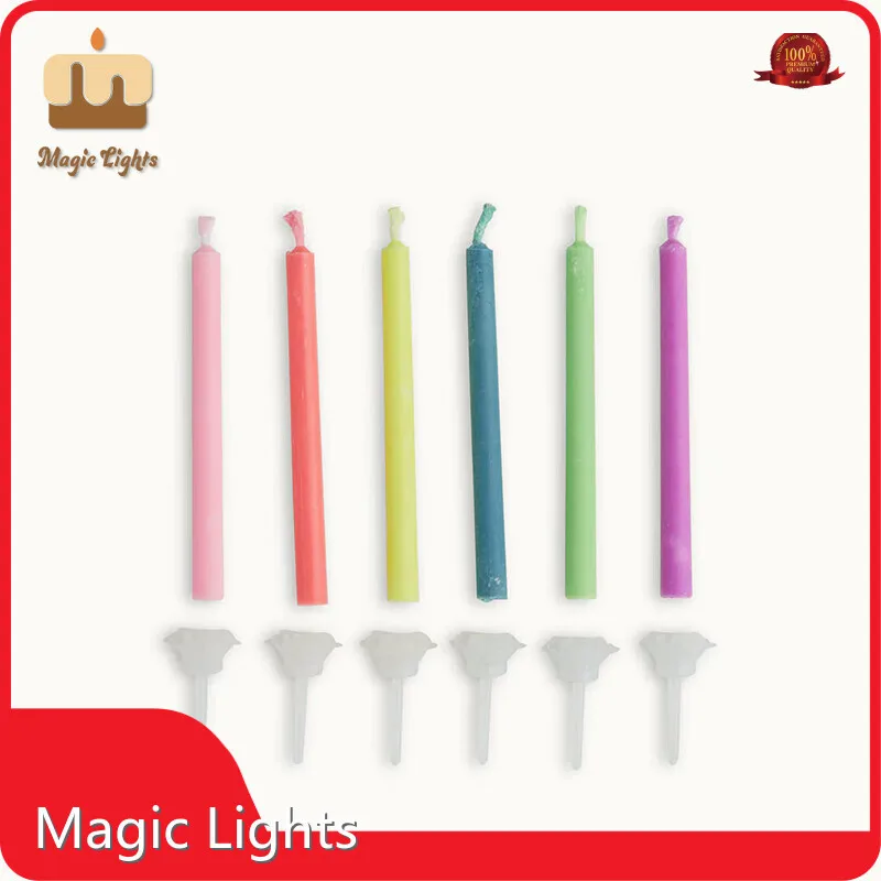 High-end Color Flame Birthday Candles 1
