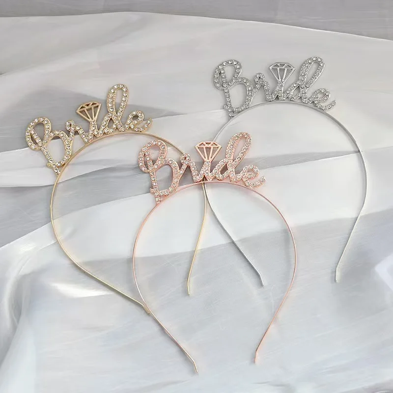 Magic Lights Diadema de la novia para la despedida de soltera de despedida de soltera Decoración de bodas 1