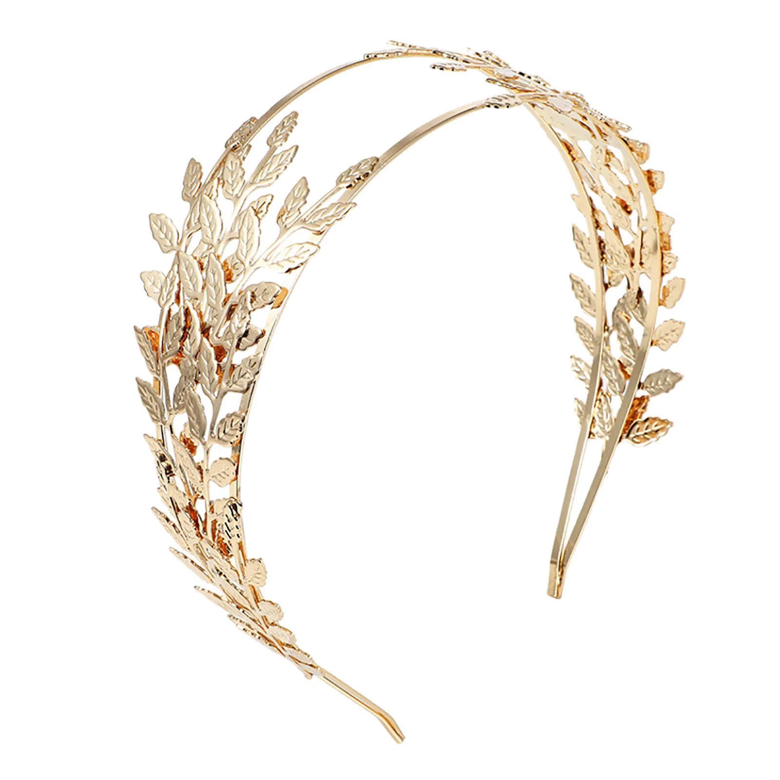 Luces mágicas Hoja de cabello nupcial Corona para la fiesta de la Diosa Romana Daidty Head Dress Boho 1