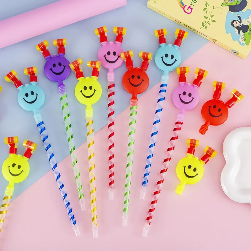 Magic Lights Funny Smiling Smiling Rayer Party sopladores para niños FAVORES DE FIESTA DE AÑO NUEVO AÑO 1