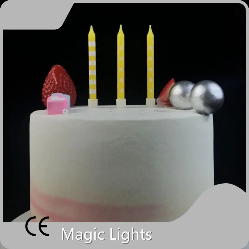 Custom Birthday Cake Candles China by Magic Lights 1
