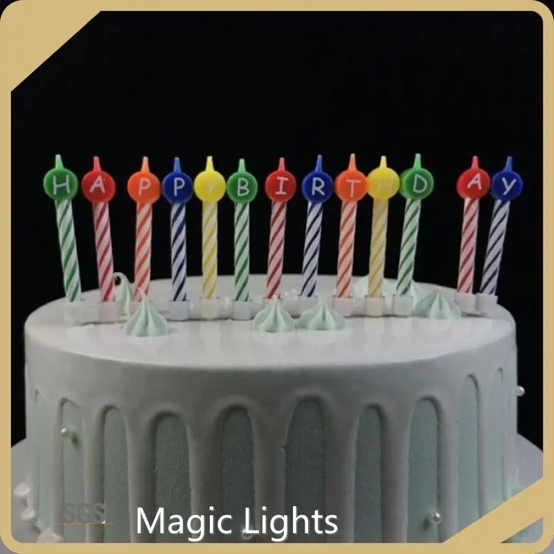 Bulk Buypastel Spiral Candles Magic Lights 30 Days 1