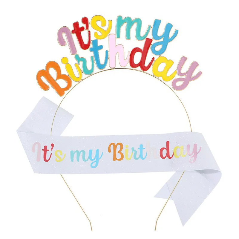 Luces mágicas de ropa de tela brillo Fiesta de cumpleaños para niños Suministros de decoración de fiesta de cumpleaños (colorido blanco) 1