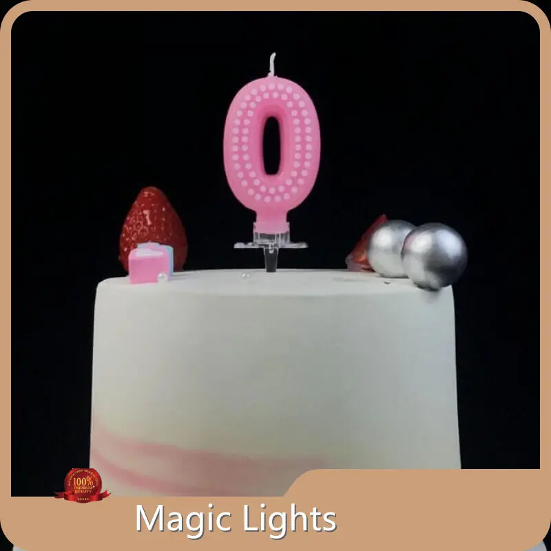 Custom Number Candles for Cake Makers 1