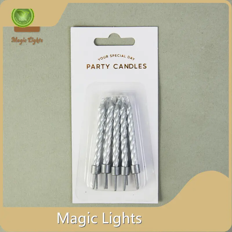 Magic Lights Cake Candles 5*60 Mm (Diameter*Height) Cake Candles Factory 1