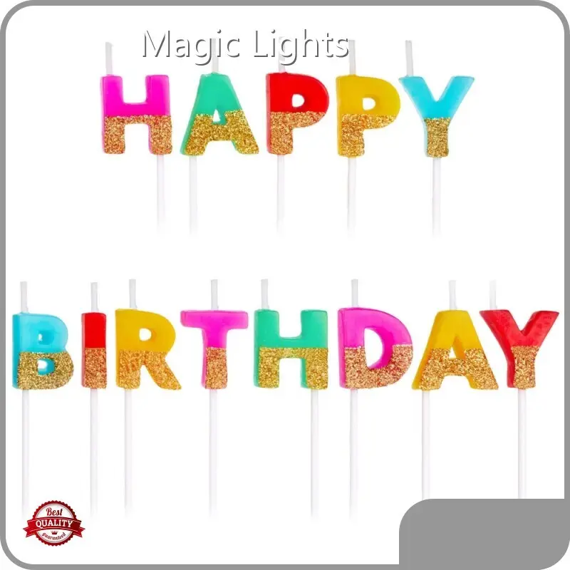 Magic Lights Custom Made Birthday Candles Price List 1