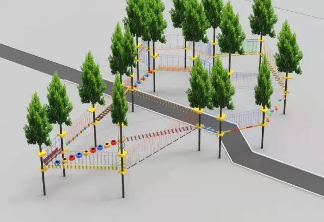 Outdoor jungle crossing expansion equipment 1