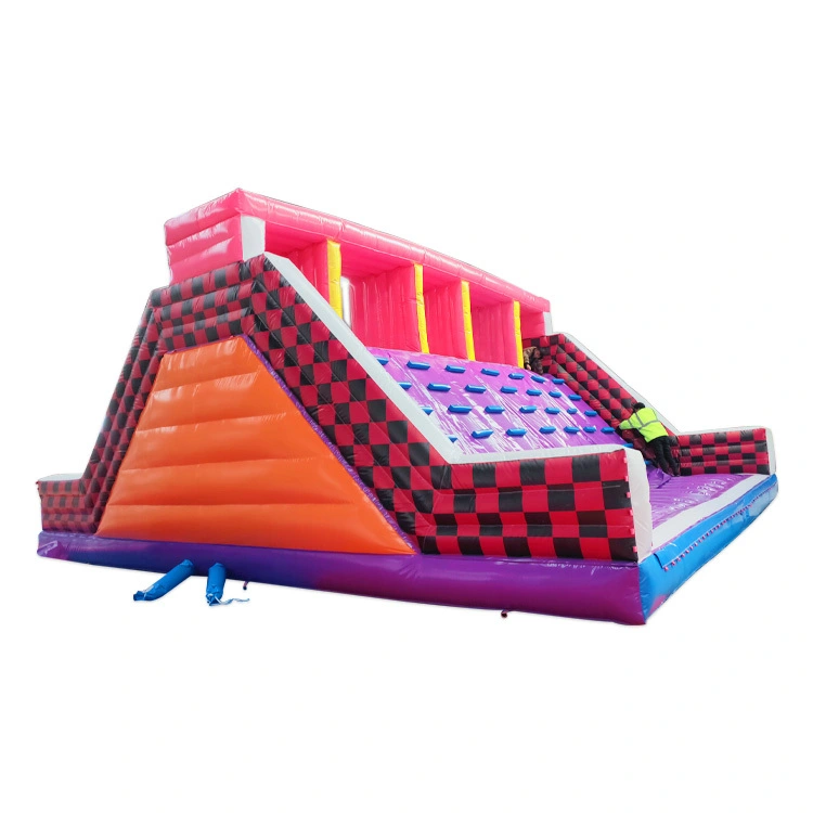 Inflatable obstacle course for outdoor amusement 1