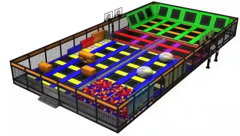 Cheery Amusement Inside Trampoline Park Factory Price 5