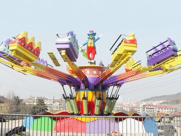 Rotating Crazy Jumping Machine Kiddie Rides - Cheery Amusement 1