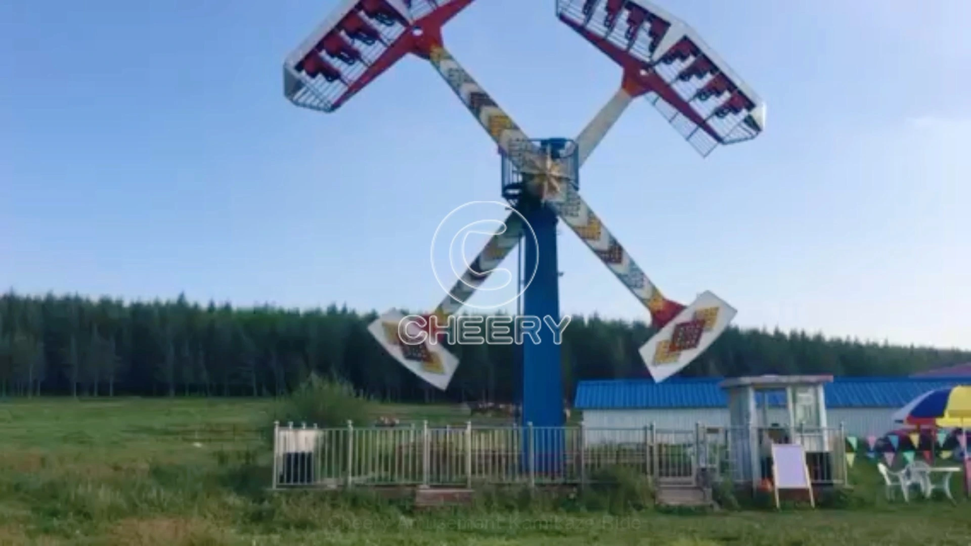 Outdoor Playground Equipment Kamikaze Ride 1
