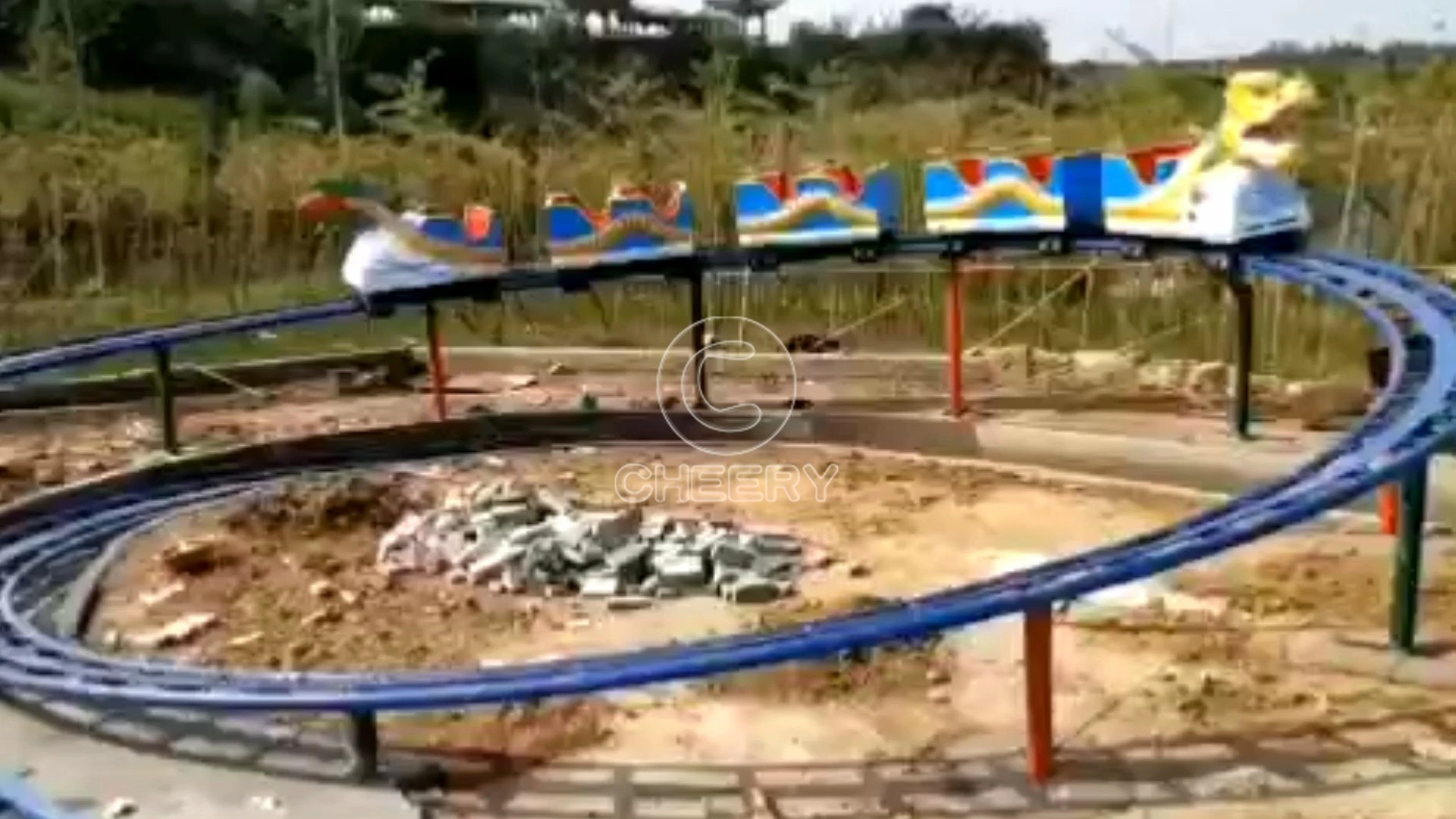 Roller Coaster Playground Equipment for Children Outdoor Fun 1