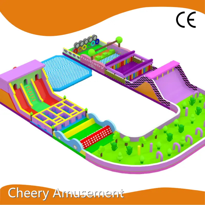 Cheery Amusement Playground Equipment Manufacturer Eries 1